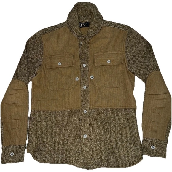 Ralph Lauren Double RL Other - RRL MENS  S double Ralph Lauren Wool-Linen Workshirt Sweater